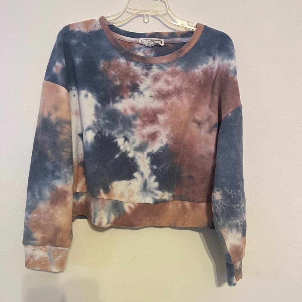 Hippie Rose Multicolor Tie-Dye Top